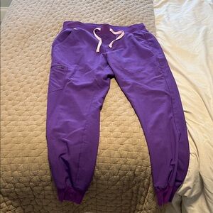 Figs Women's Joggers in Bold Purple